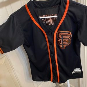 Ladies SF Giants Crawford jersey small